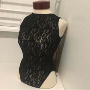 CALVIN KLIEN LACE BODYSUIT